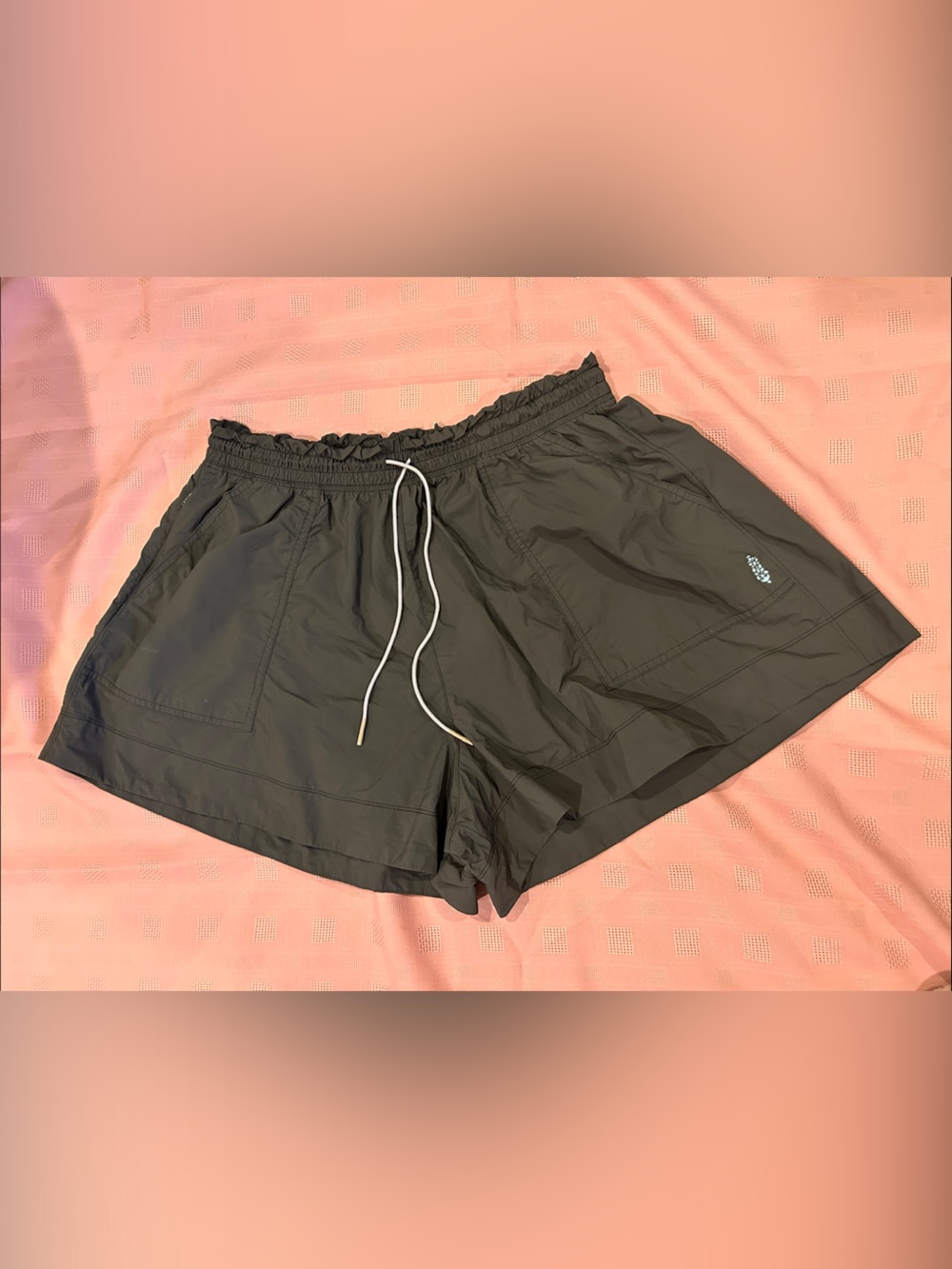FP Movement by Free People Brown Drawstring Athletic Shorts